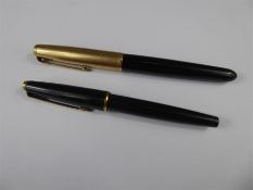 Two Vintage Parker Ink Pens