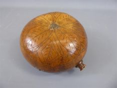 A 19th Century Corsican Gourd Flask