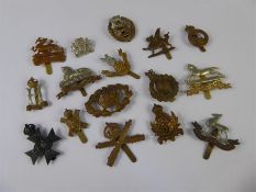 A Quantity of Original British Military Cap Badges