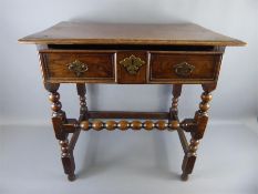 An Oak Occasional Table