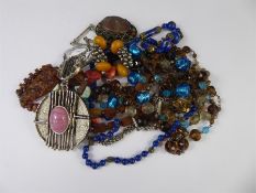 A Collection of Vintage and Other Costume Jewellery