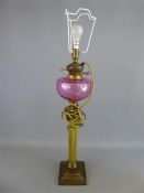 A Converted Oil Lamp