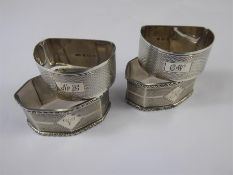 Silver Napkin Rings