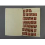 QV 1d Reds etc, perfins collection (approx 198 stamps)