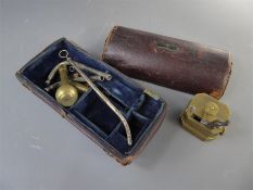 An 1850 Brass Blood Letting Scarificator