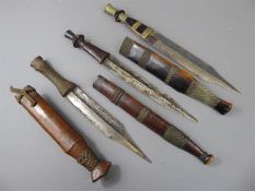 Three African Shona Daggers