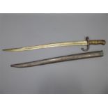 An English 'Yatagan' Curved Bayonet