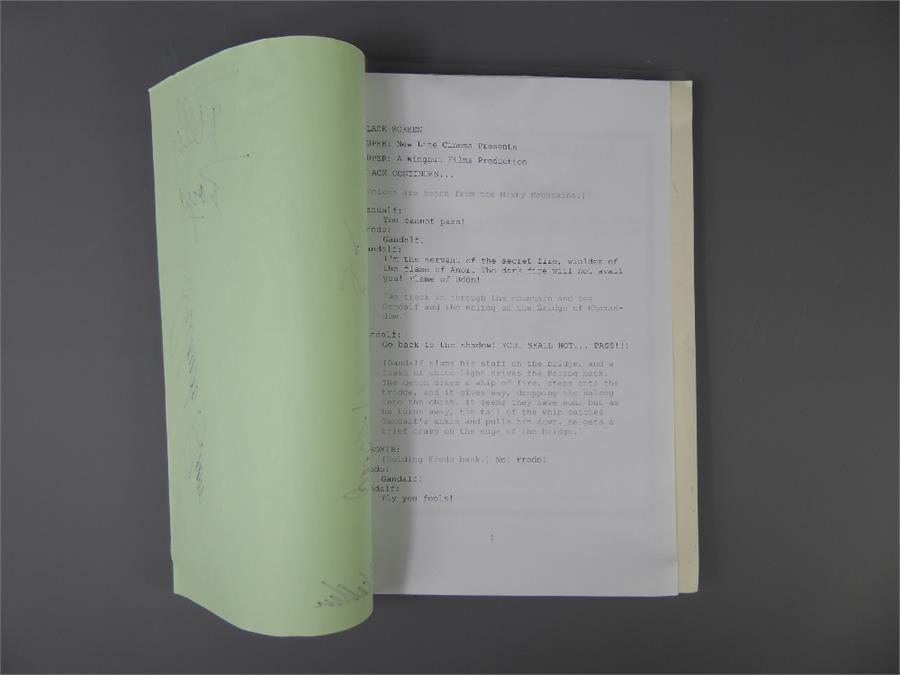 Lord of the Rings The Two Towers Shooting Script - Image 2 of 3