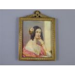 A Fine 19th Century Portrait Miniature