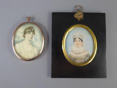 A 19th Century Portrait Miniature