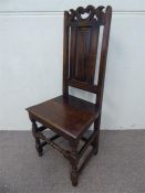 An Oak Hall Chair