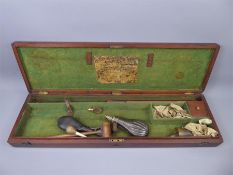 An English Mahogany Gun Case