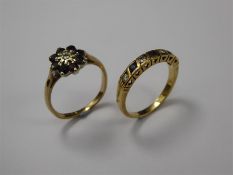 Two Vintage Gold Rings