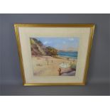 Michael Crawley, A Cornish Beach Scene