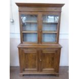 A Pine Display Cabinet