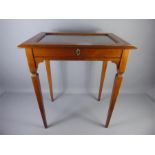 An Inlaid Fruit Wood Bijouterie Table