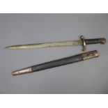 A Victorian Wilkinson Sword Bayonet and Scabbard