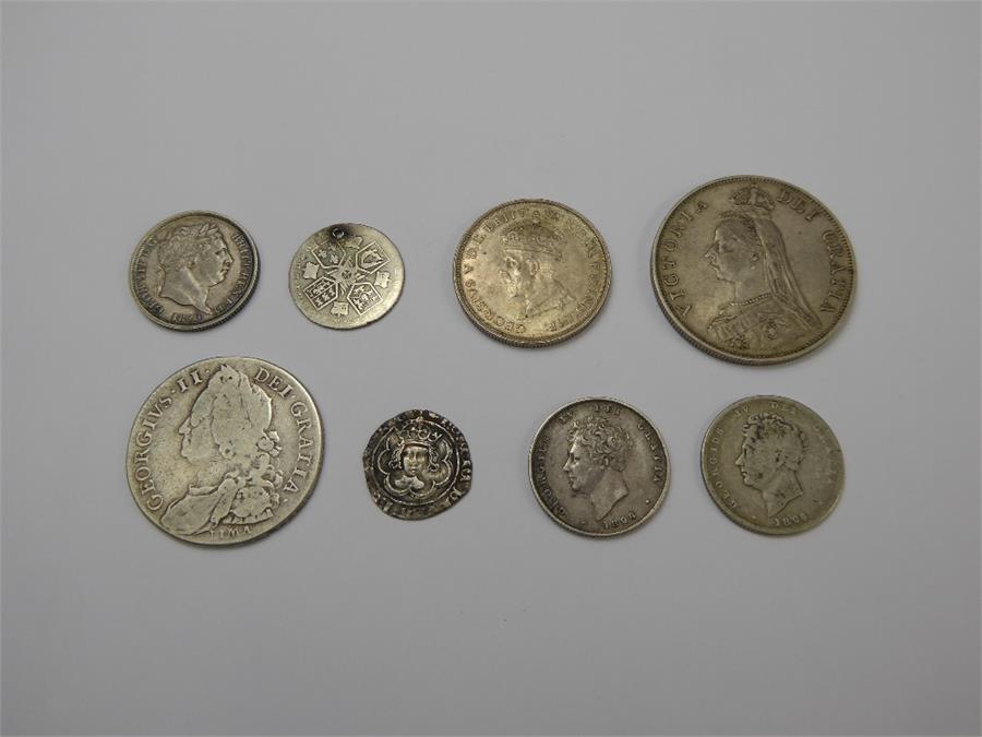 Collection of English and Other Silver Coins - Image 2 of 5