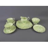 A Royal Albert "Laurentian" Snowdrop Pattern Part Tea Set