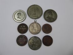 Collection of GB White Metal Medallions