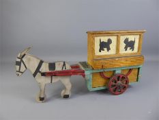 A Mid-20th Century Folk Art Money Box