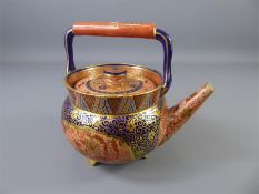 A 19th Century Crown Derby Style Tea Pot