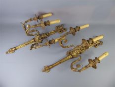 A Pair of French 19th Century Wall Sconce