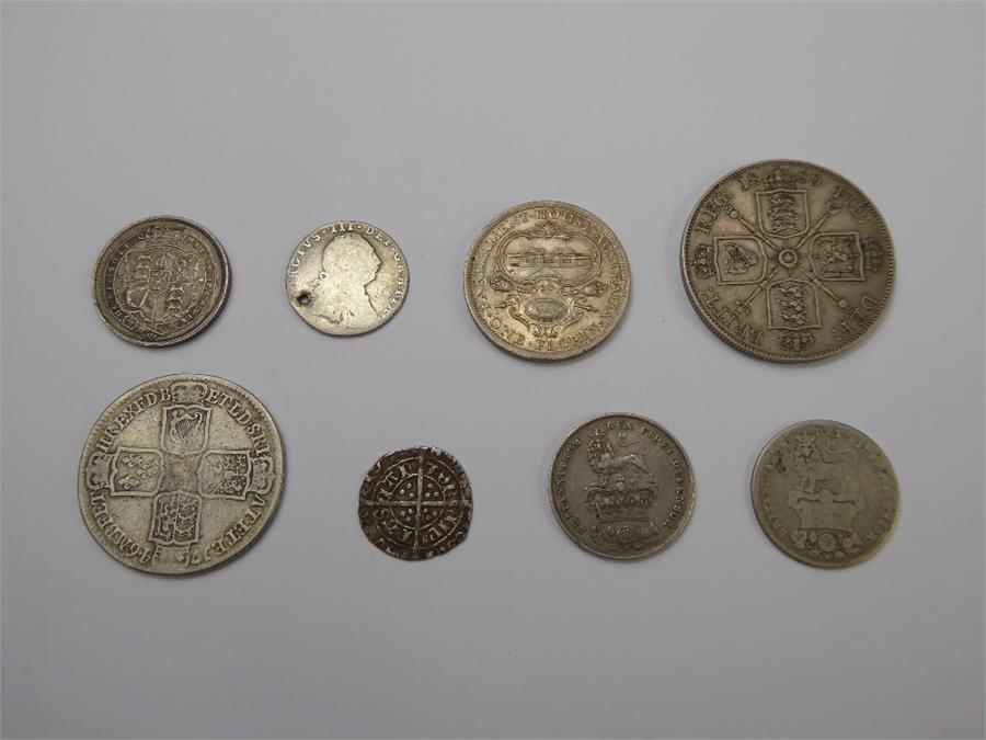 Collection of English and Other Silver Coins - Image 5 of 5