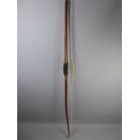 A Lady's Victorian Yew Wood Long Bow