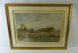 J Robinson 19th Century Watercolour