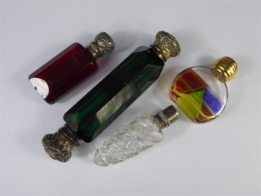 A Quantity of Victorian and Other Scent Bottles