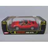 An Anson Metal Die-cast 328 GTS Model of a Ferrari