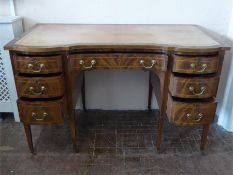 An Early 20th Century Lady's Yew Wood Writing Desk