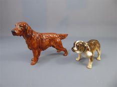 Two Royal Doulton Dog Figures