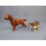 Two Royal Doulton Dog Figures