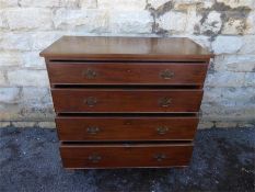 An Antique Mahogany Chest of Drawers