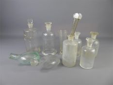 A Quantity of Chemist Bottles