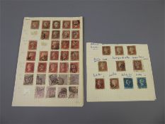 A Quantity of GB Stamps, including 1d reds, surface printed and Officials (approx 190 stamps).