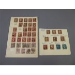 A Quantity of GB Stamps, including 1d reds, surface printed and Officials (approx 190 stamps).