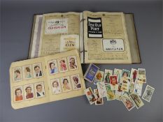 A Large Quantity of Cigarette Cards