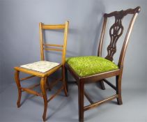 An Antique Chippendale Style Chair