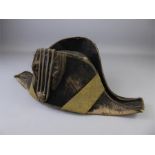 A Late 19th Century Naval Bicorn Cocked Hat