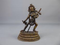 A 19th Century Tibetan Bronze Statue