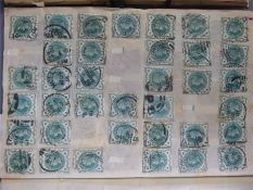 Two Old Stock Books Full of QV - KEVII Used Stamps