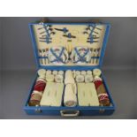 A Vintage Brexton Picnic Set