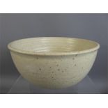 A Large Studio Pottery Oatmeal Bowl