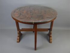 A Chinese Fire-Screen/Occasional Table