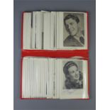 A Collection of Vintage Photographs Autographed by Various Film Stars.