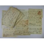 Postal History - GB 1820's/1830's Free Fronts