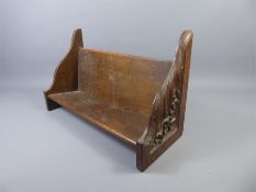 An Oak Gothic-Style Book Stand